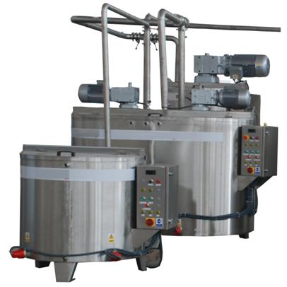 MACHINE FOR RODUCTION OF CREAM CHOCOLATE 100-150 KG HOUR
