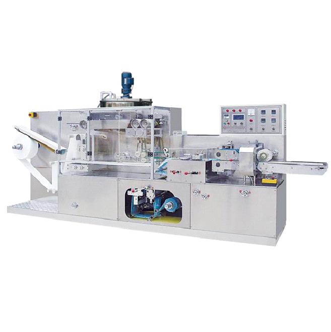 CD-160 MACHINE COMPLÈTEMENT AUTOMATIQUE DE TISSU HUMIDE DE PIECE SIMPLE 80 ~ 150 PAQUETS MIN