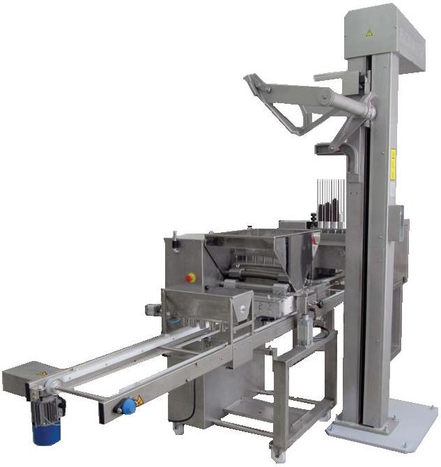 LIGNE AUTOMATIC  FOR MUFFINS AND CUP-CAKES CAPACITY 5.600 - 7.000 UNIT HOUR