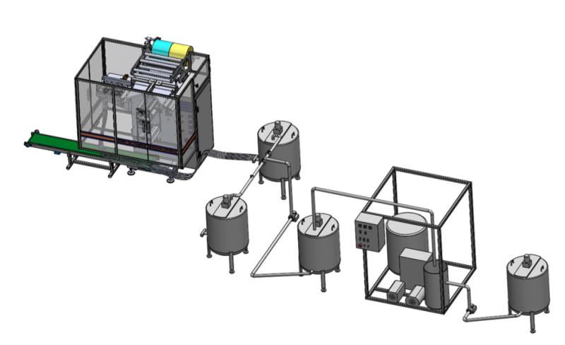 YMX-L2P FULLY AUTOMATIC LIQUID TWICE FILLING AND PACKAGING MACHINE