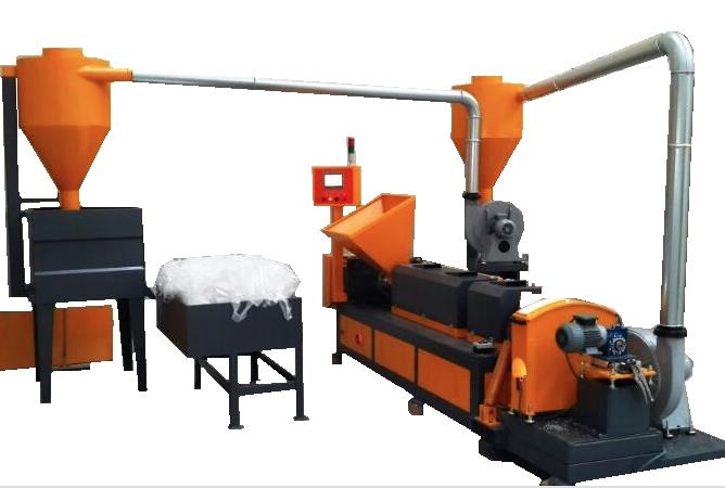 OGM-GR Ø 80 MACHINE DE RECYCLAGE HDPE LDPE LLDPE 100-150 KG H