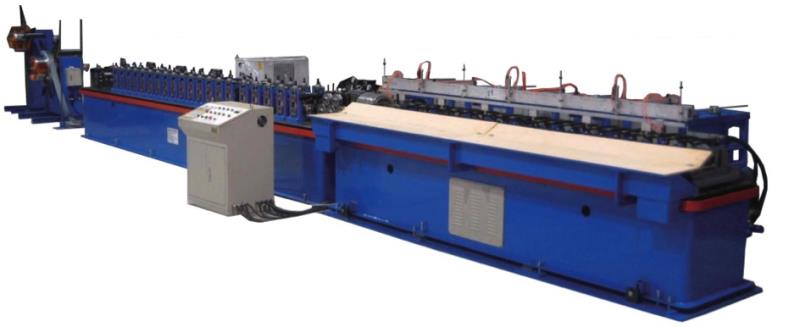 G-240-L COMPLETE SET OF FULLY AUTOMATIC MAIN TEE (38*24) IN LINE PUNCH COLD ROLL FORMING MACHINE MAX 40M MUN.