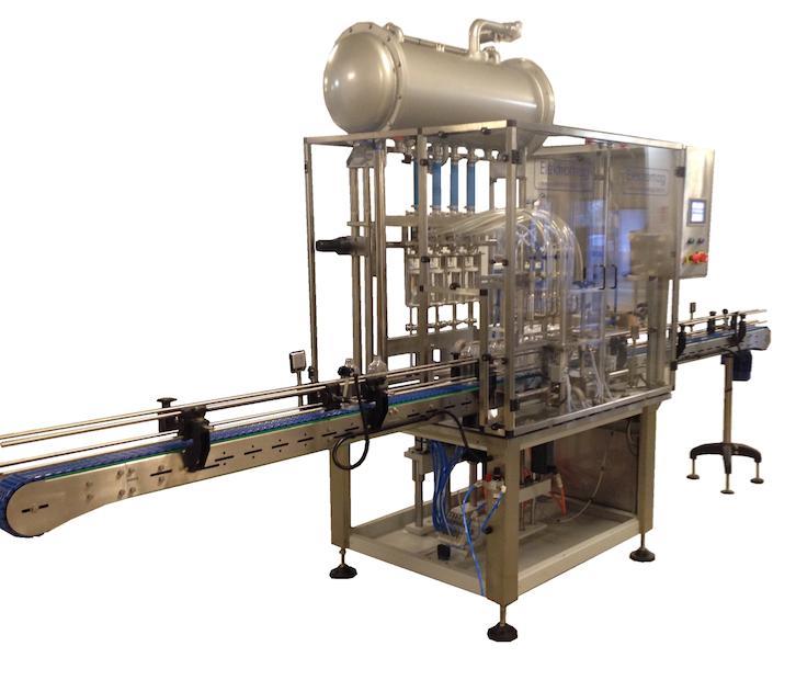 ODM-VS-4 AUTOMATIC LINEER VOLUMETRIC SERVO DRIVEN 4 NOZZLES FILLING MACHINE