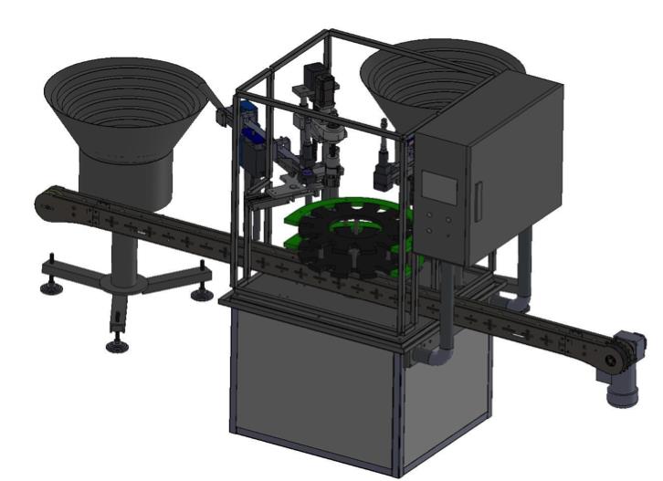 M-MDL-A01 MODÜLER YILDIZLI KAPATMA BAŞLIKLARI KAPATMA MAKİNESİ