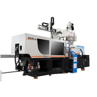 EKİN 60T PLASTIC INJECTION MOLDING MACHINE (SERVO SYSTEM) WITH ASSISTANT EQUIPMENTS