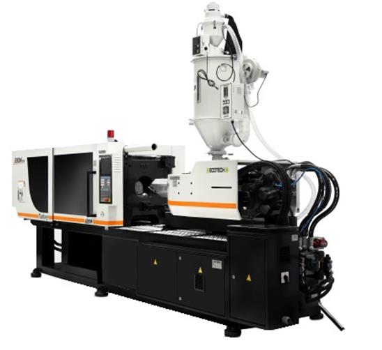 EKİN 210T PLASTIC INJECTION MOLDING MACHINE (SERVO SYSTEM) WITH ASSISTANT EQUIPMENTS