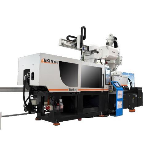 EKİN 500T PLASTIC INJECTION MOLDING MACHINE (SERVO SYSTEM) WITH ASSISTANT EQUIPMENTS