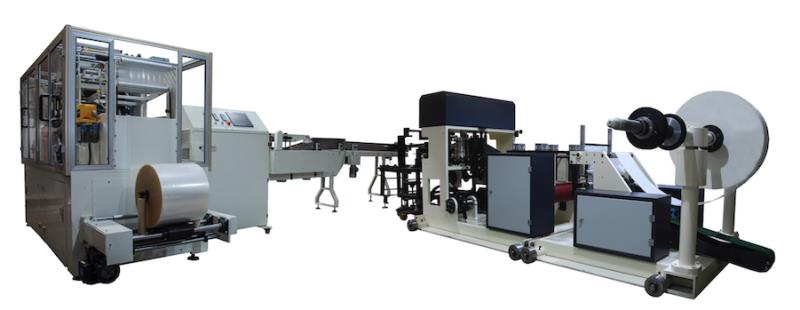 EVA-PMAUT II FULL AUTOMATIC NAPKIN FOLDER WITH AUTO TRANSFER AND PACKING LINE (WITH 2 COLOR PRINTING UNIT)