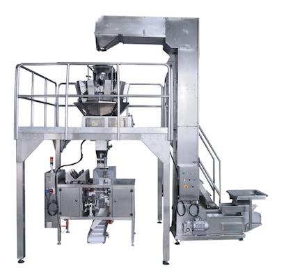 PL-MDP-SX2 MINI WEIGH DUPLEX 10 HEAD MULTIHEAD WEIGHER+MINI DOUBLE MINI DOYPACK MACHINE PACKING LINE