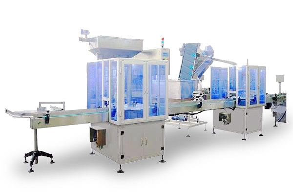 HM OKDJM 001 AUTOMATIC FILLING AND SEALING ALUMINIUM FOIL AND CAPPING LINE	