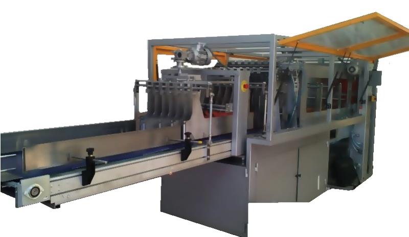 DM 782PS AUTOMATIC SHRINK PACKING MACHINE WITH FRONT FEEDING