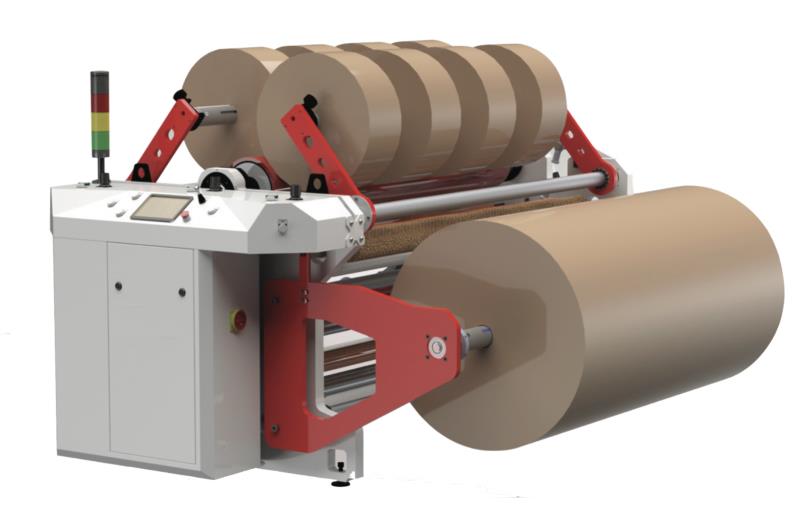 SKM-DM23-M KRAFT PAPER SLITTING REWINDER MACHINE