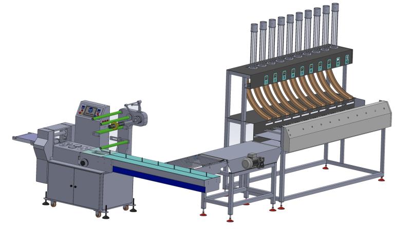 OR-250 5 STATION PAPER CUP PACKING LINE